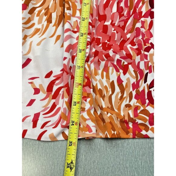 Calvin Klein Women’s Dress Size Large Sleeveless Tropical Floral - Picture 10 of 11